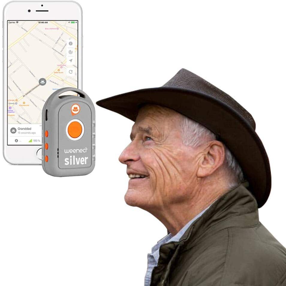 Balise GPS pour Senior Weenect Silver